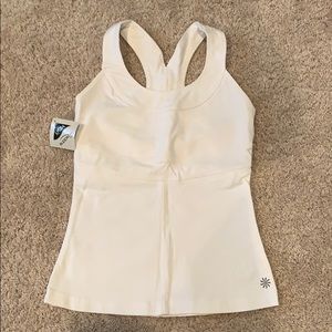 Athleta NWT White Tank XS